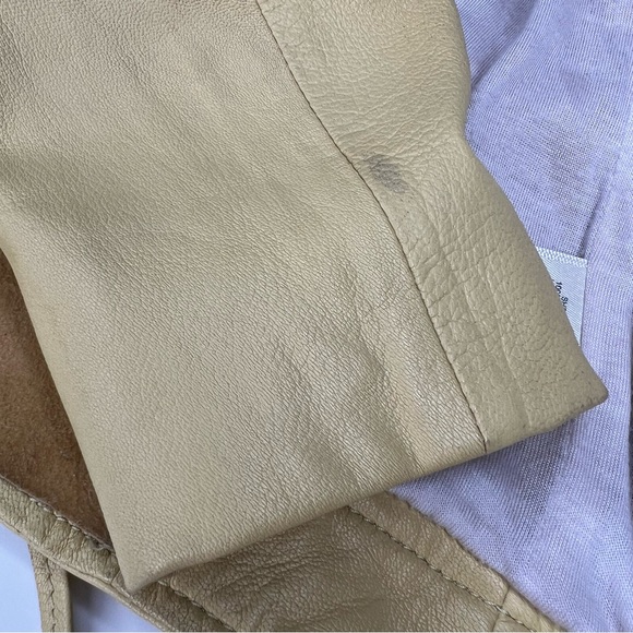 Rebecca Taylor Yellow Lamb Leather Jacket - Picture 14 of 14